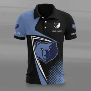 Limited Edition – Customized NBA Memphis Grizzlies Polo Shirt