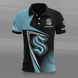 Limited Edition – Customized NHL Seattle Kraken Polo Shirt