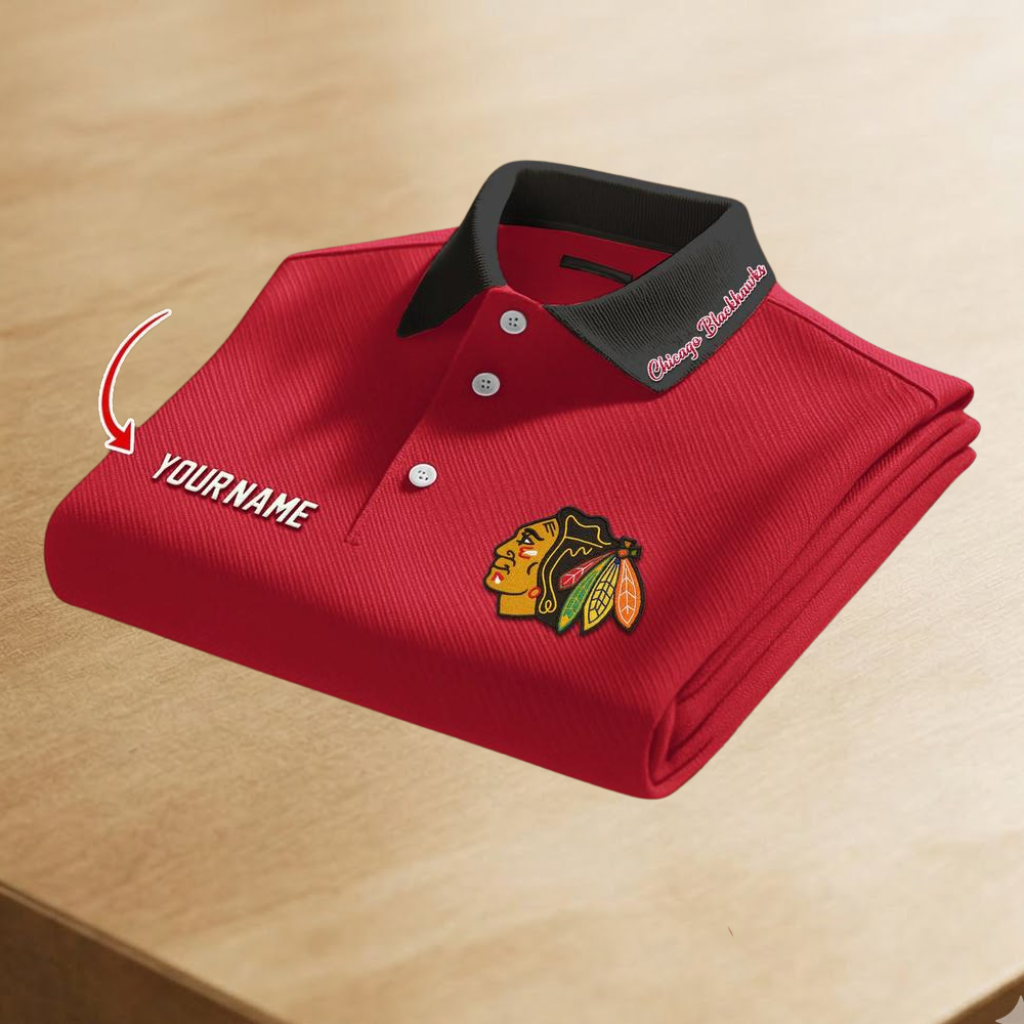 Limited Edition – Customized NHL Chicago Blackhawks Polo Shirt