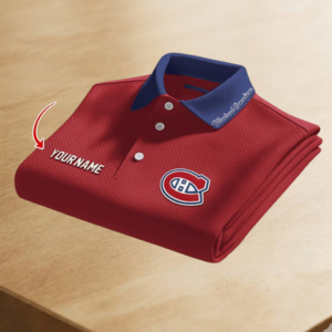 Limited Edition – Customized NHL Montreal Canadiens Polo Shirt