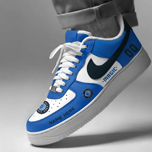 Limited Edition – Customized NBA Orlando Magic Af1 Shoes - Image 2