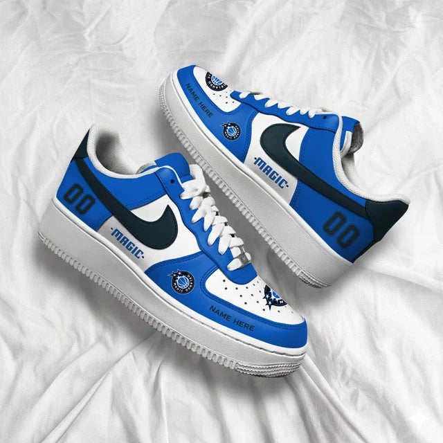 Limited Edition – Customized NBA Orlando Magic Af1 Shoes - Image 4