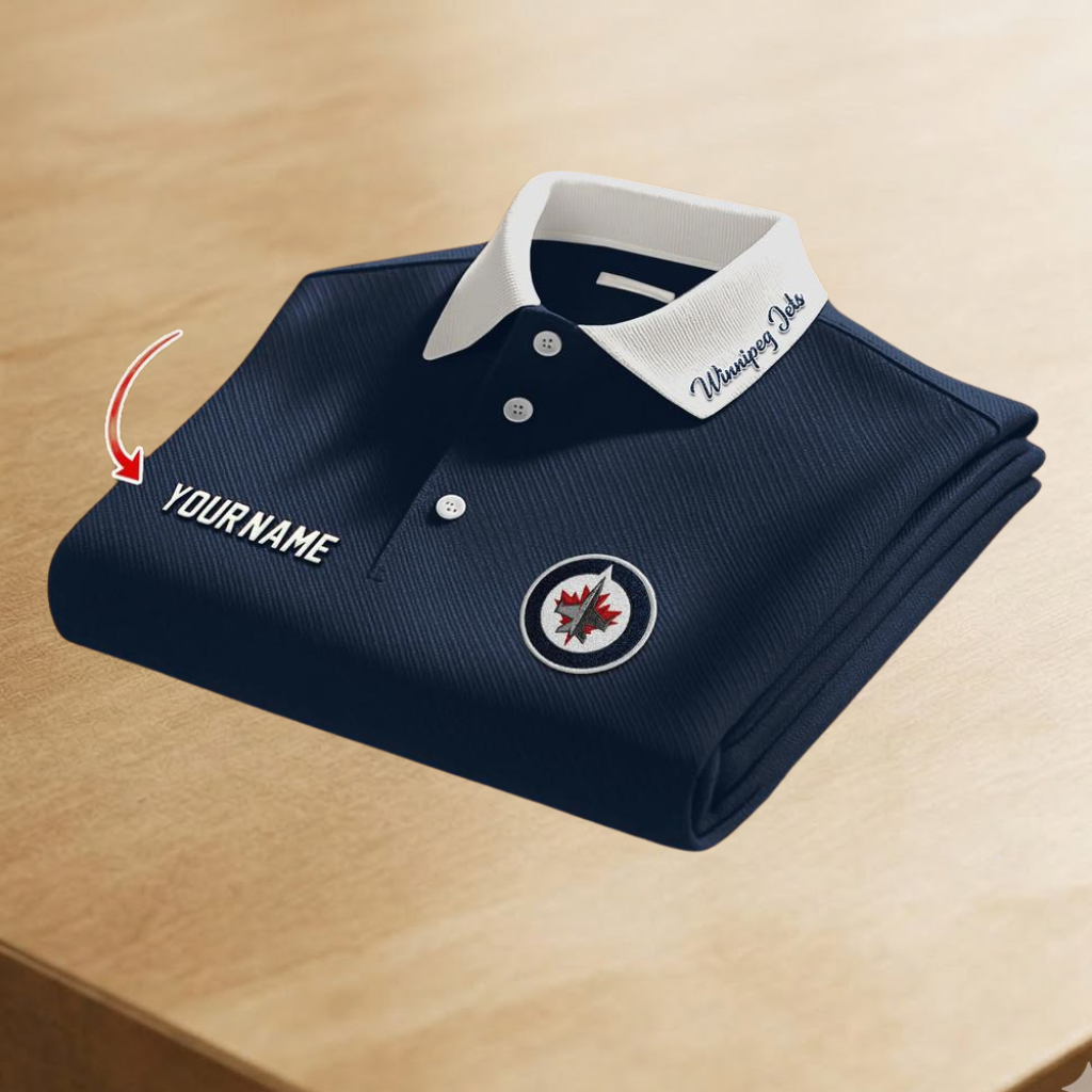 Limited Edition – Customized NHL Winnipeg Jets Polo Shirt