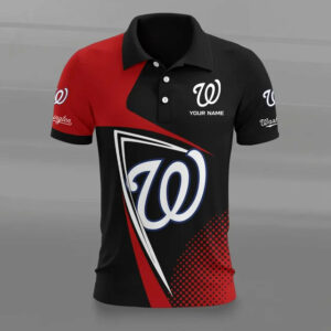 Limited Edition – Customized MLB Washington Nationals Polo Shirt