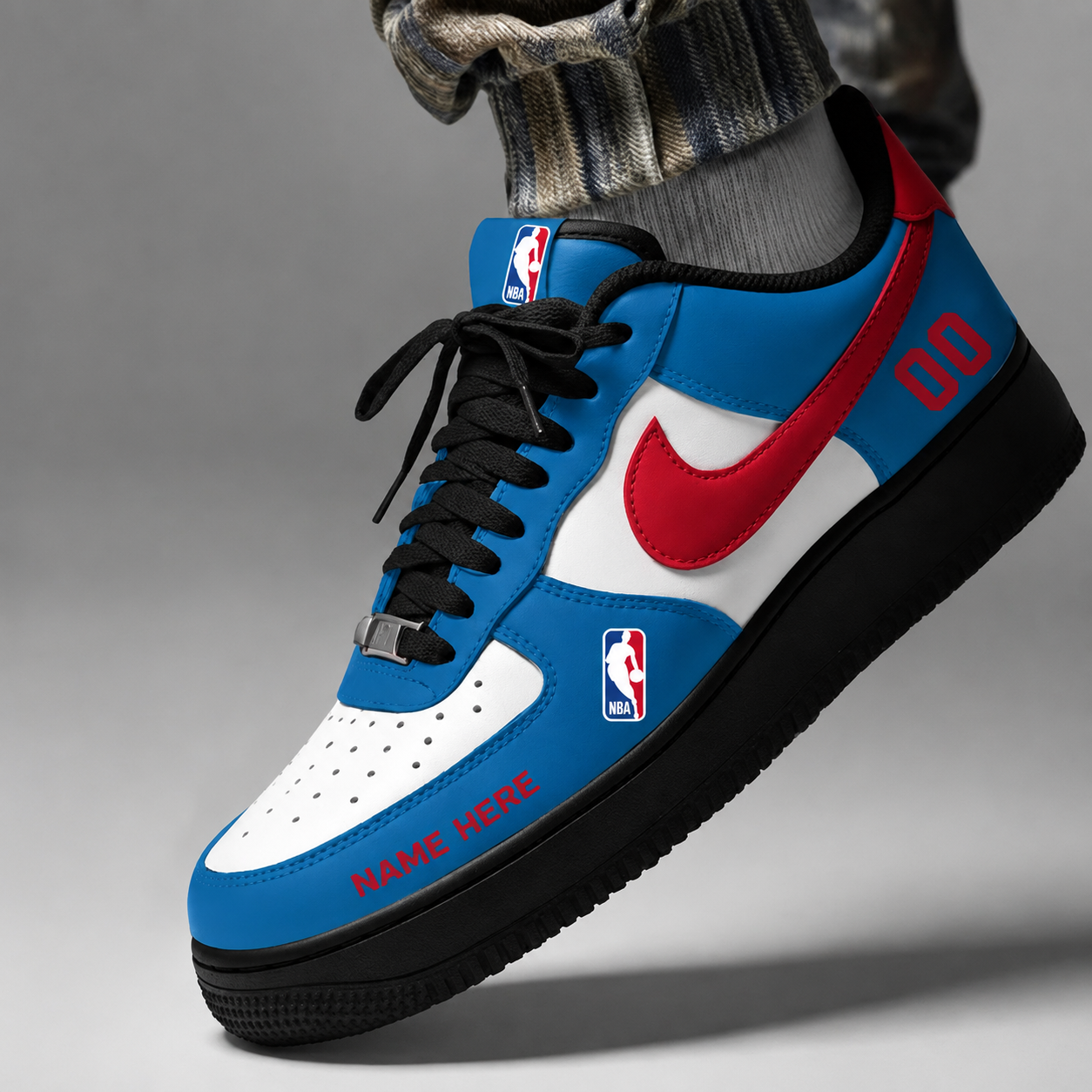 Limited Edition – Customized NBA National Basketball Association Af1 Shoes