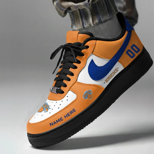 Limited Edition – Customized NBA New York Knicks Af1 Shoes