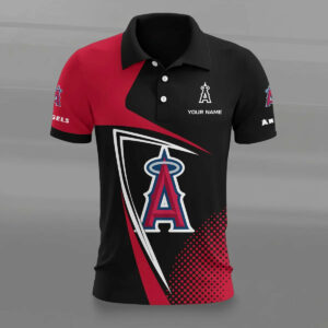Limited Edition – Customized MLB Los Angeles Angels Polo Shirt