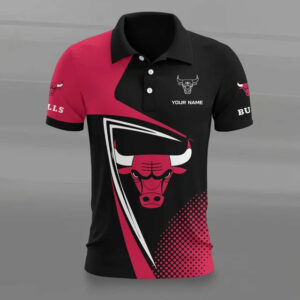 Limited Edition – Customized NBA Chicago Bulls Polo Shirt
