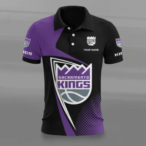Limited Edition – Customized NBA Sacramento Kings Polo Shirt