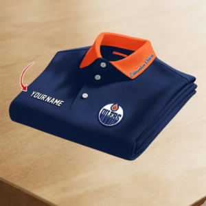 Limited Edition – Customized NHL Edmonton Oilers Polo Shirt