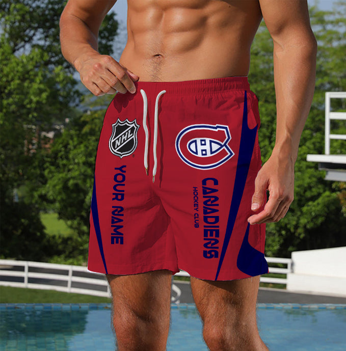 Limited Edition – Customized NHL Montreal Canadiens Unisex Short Pants