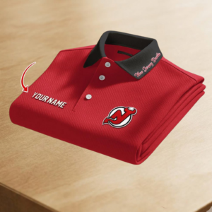 Limited Edition – Customized NHL New Jersey Devils Polo Shirt