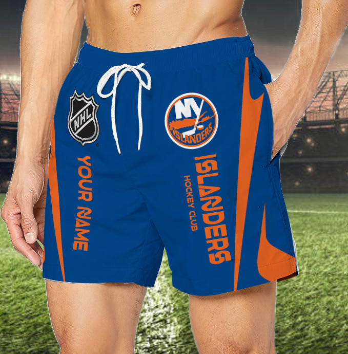 Limited Edition – Customized NHL New York Islanders Unisex Short Pants - Image 2
