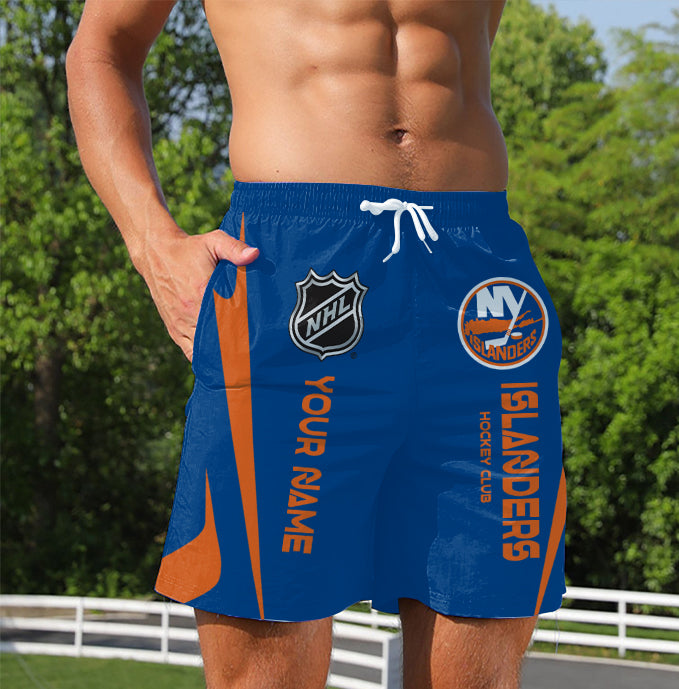 Limited Edition – Customized NHL New York Islanders Unisex Short Pants - Image 3