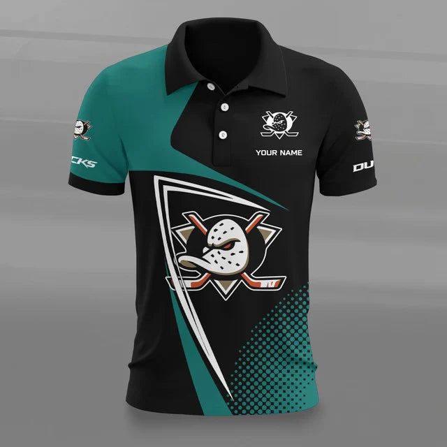 Limited Edition – Customized NHL Anaheim Ducks Polo Shirt