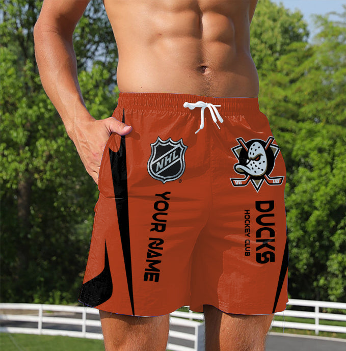 Limited Edition – Customized NHL Anaheim Ducks Unisex Short Pants - Image 2