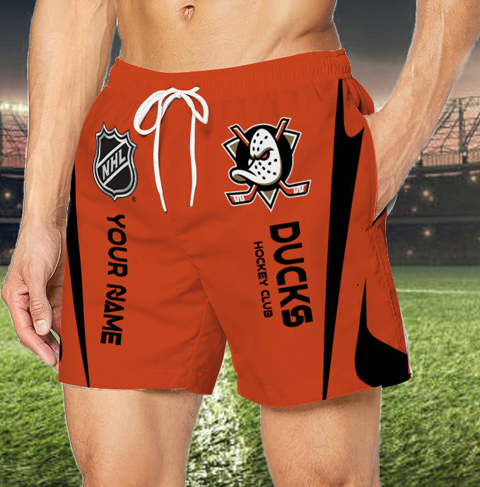 Limited Edition – Customized NHL Anaheim Ducks Unisex Short Pants - Image 3
