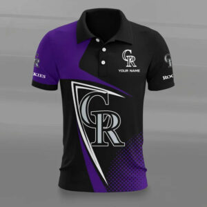 Limited Edition – Customized MLB Colorado Rockies Polo Shirt