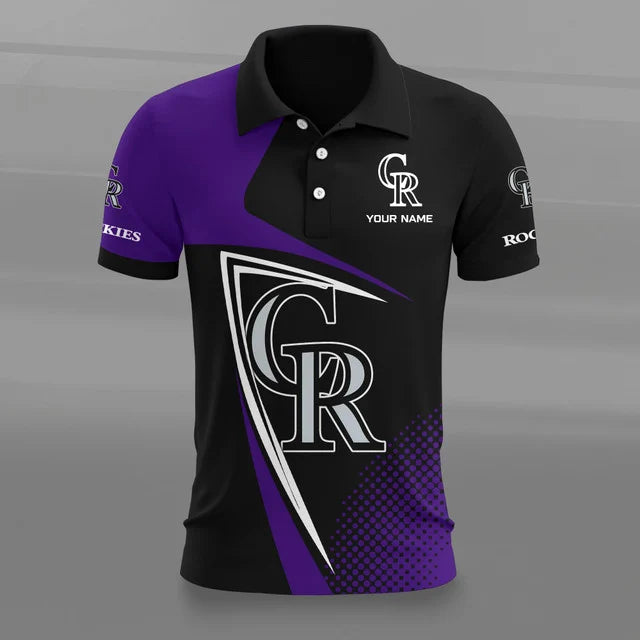 Limited Edition – Customized MLB Colorado Rockies Polo Shirt