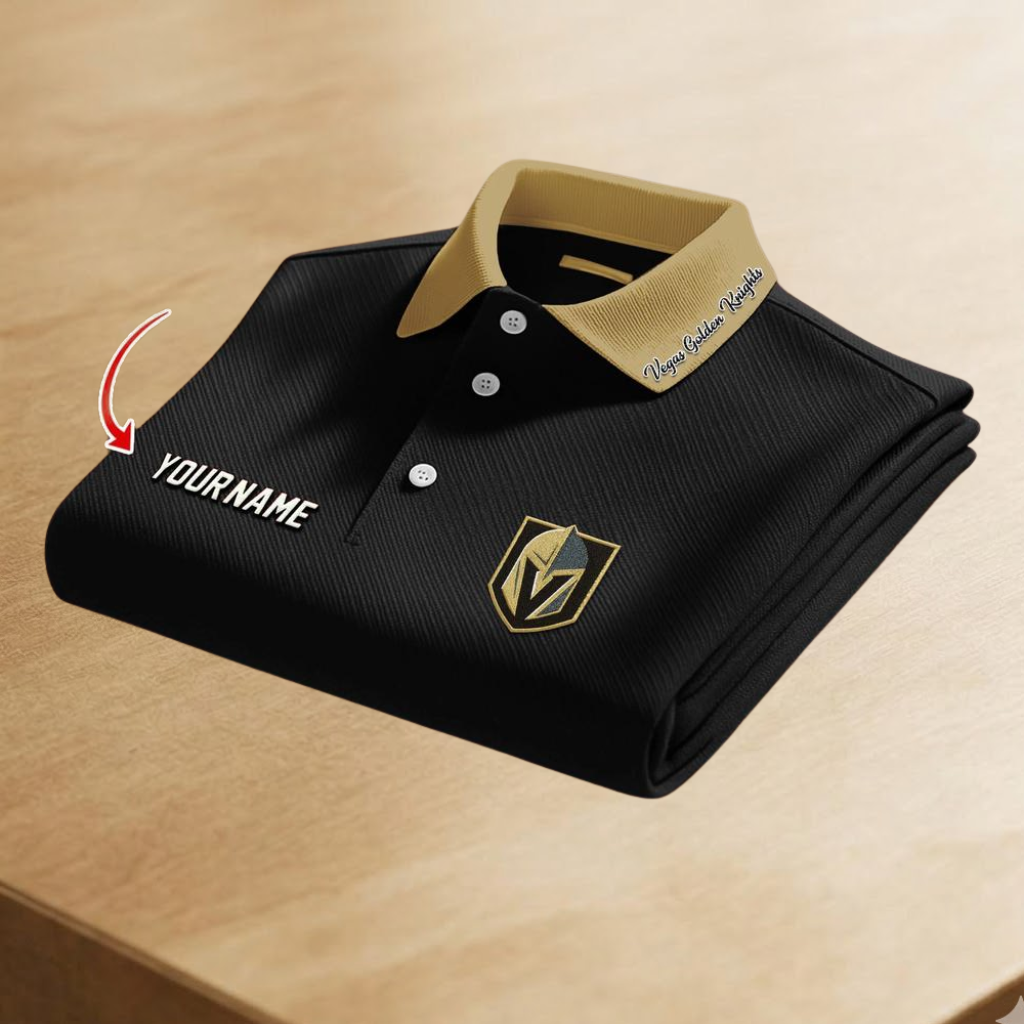 Limited Edition – Customized NHL Vegas Golden Knights Polo Shirt