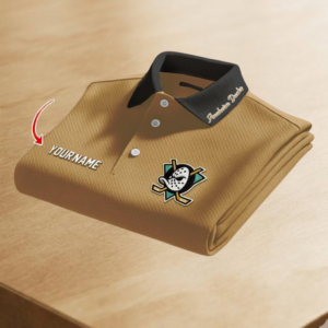 Limited Edition – Customized NHL Anaheim Ducks Polo Shirt