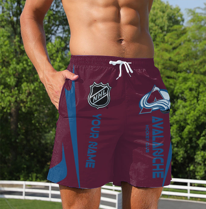 Limited Edition – Customized NHL Colorado Avalanche Unisex Short Pants - Image 2