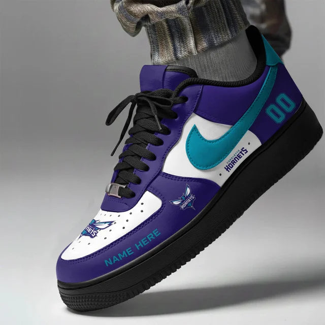 Limited Edition – Customized NBA Charlotte Hornets Af1 Shoes