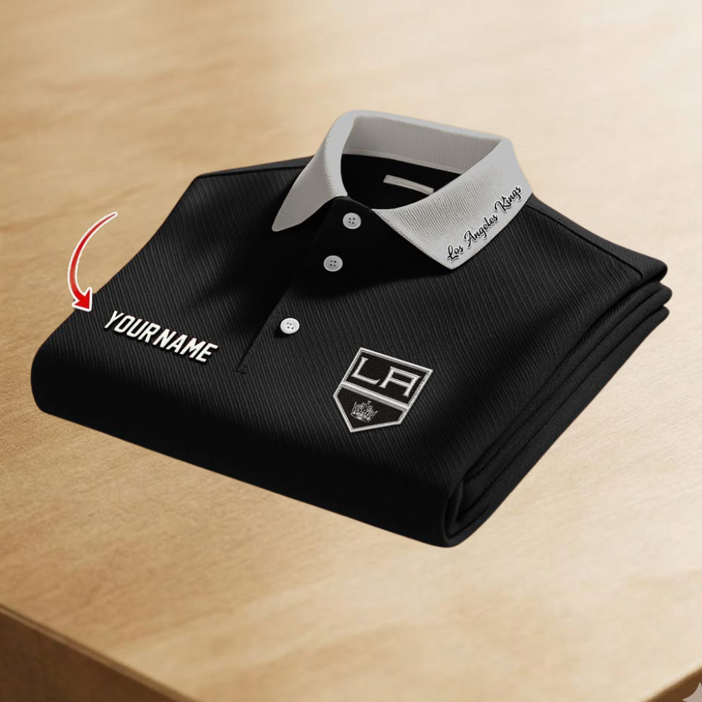 Limited Edition – Customized NHL Los Angeles Kings Polo Shirt