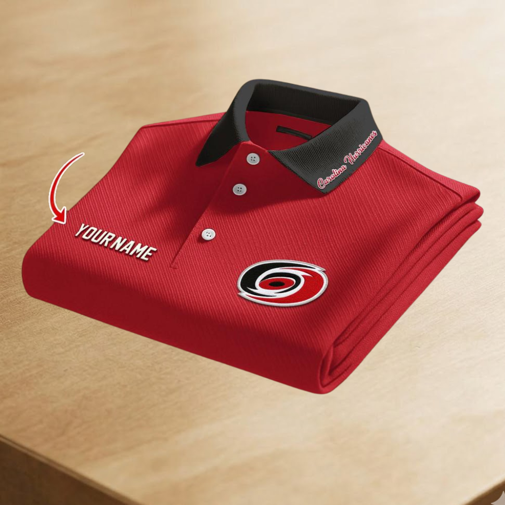 Limited Edition – Customized NHL Carolina Hurricanes Polo Shirt