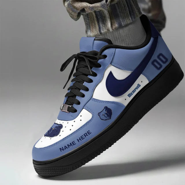 Limited Edition – Customized NBA Memphis Grizzlies Af1 Shoes