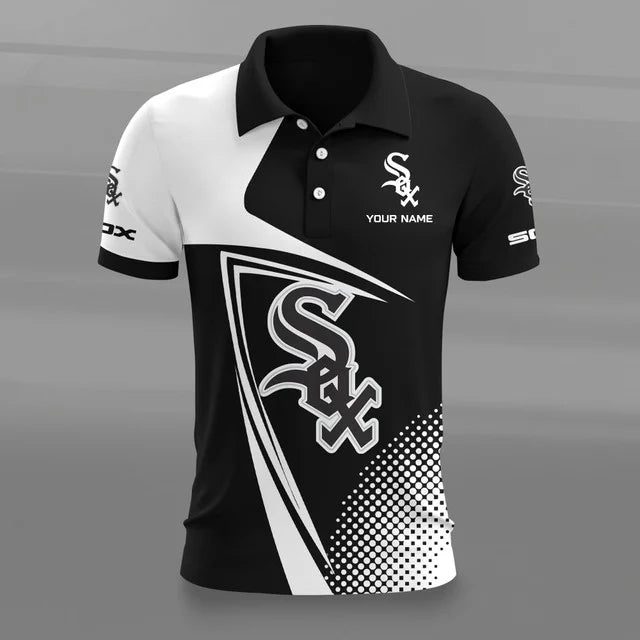 Limited Edition – Customized MLB Chicago White Sox Polo Shirt - Image 2