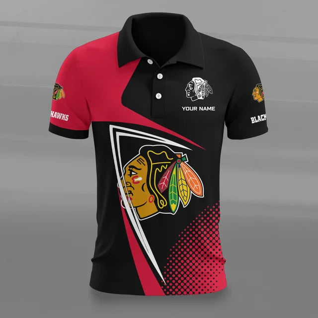 Limited Edition – Customized NHL Chicago Blackhawks Polo Shirt