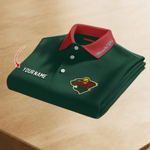 Limited Edition – Customized NHL Minnesota Wild Polo Shirt