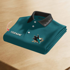 Limited Edition – Customized NHL San Jose Sharks Polo Shirt