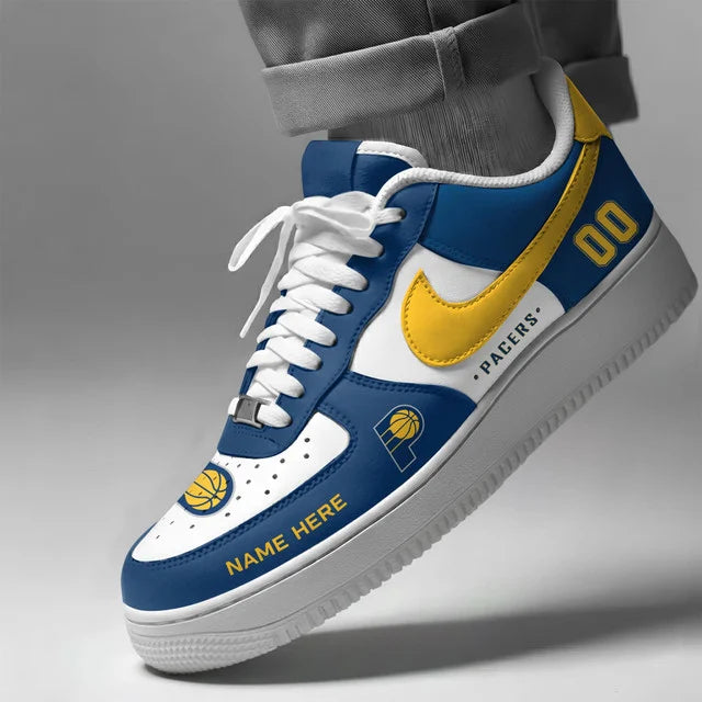 Limited Edition – Customized NBA Indiana Pacers Af1 Shoes - Image 2