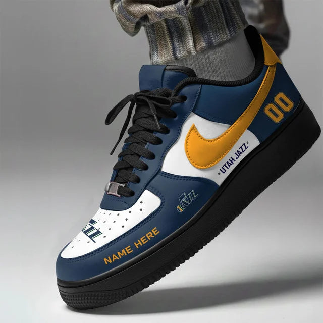 Limited Edition – Customized NBA Utah Jazz Af1 Shoes