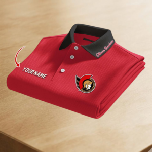 Limited Edition – Customized NHL Ottawa Senators Polo Shirt