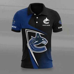 Limited Edition – Customized NHL Vancouver Canucks Polo Shirt