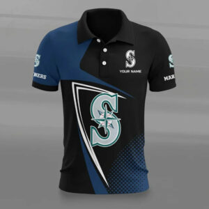 Limited Edition – Customized MLB Seattle Mariners Polo Shirt