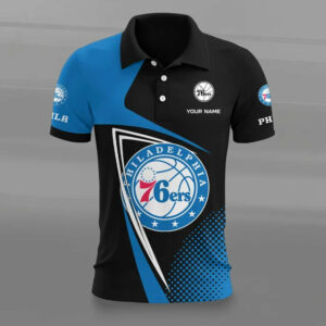 Limited Edition – Customized NBA Philadelphia 76Ers Polo Shirt