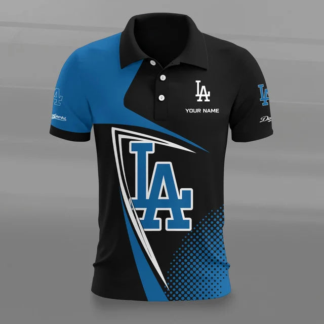 Limited Edition – Customized MLB Los Angeles Dodgers Polo Shirt