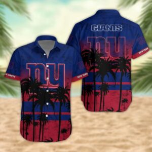 Limited Edition – Customized NFL New York Giants Unisex Hawaiian Shirt