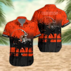 Limited Edition – Customized NFL Cleveland Browns Unisex Hawaiian Shirt