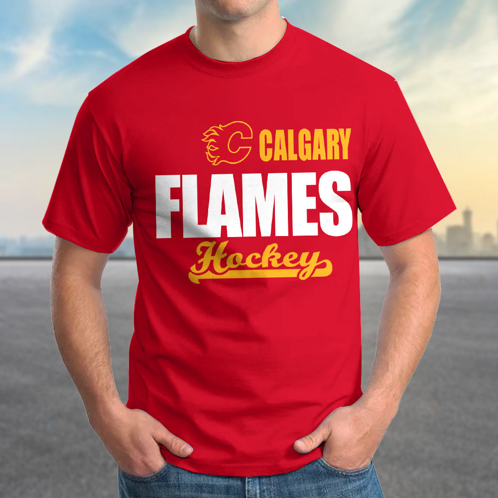 Limited Edition – Customized NHL Calgary Flames T-Shirt