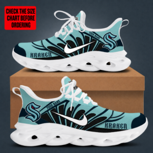 Limited Edition – Customized NHL Seattle Kraken Max Soul Sneakers
