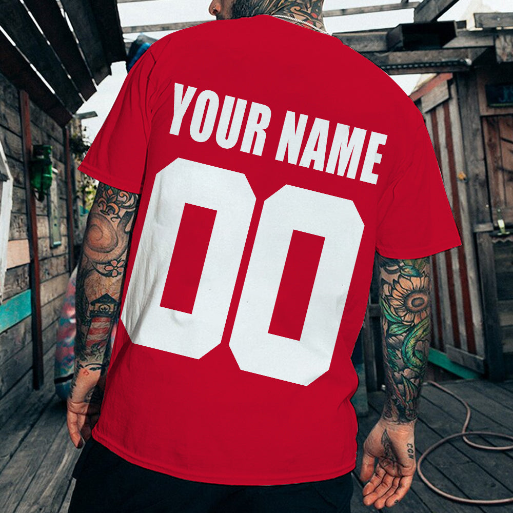 Limited Edition – Customized NHL Chicago Blackhawks T-Shirt - Image 2