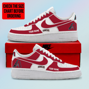 Limited Edition – Customized MLB Arizona Diamondbacks Af1 Shoes