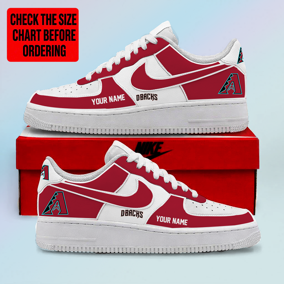 Limited Edition – Customized MLB Arizona Diamondbacks Af1 Shoes