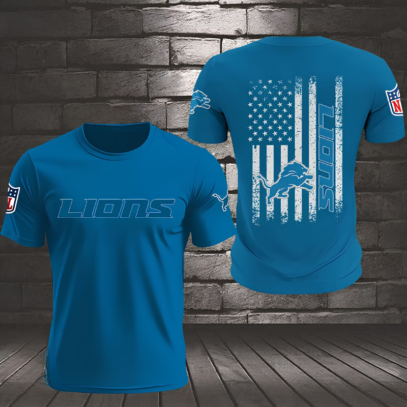 Limited Edition – Customized NFL Detroit Lions T-Shirt