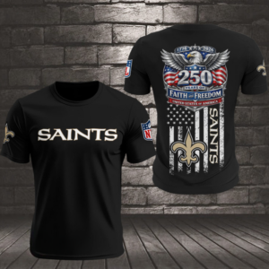 Limited Edition – Customized NFL New Orleans Saints T-Shirt